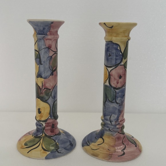 Jay Willfred Ceramic Taper Candle Holders Div of Andrea‎ by Sadek - Picture 5 of 12